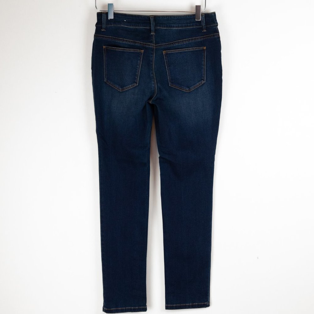 Chico's Platinum Jeggings Spandex Denim Stretch Pull On Blue Size 00 P (XS) New - Picture 3 of 8
